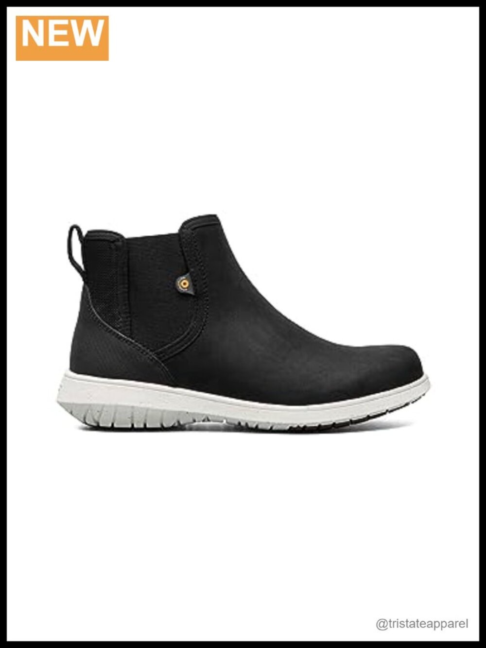 BOGS Juniper Chelsea II Women's Ankle Rain Boot Waterproof Leather Pull-On